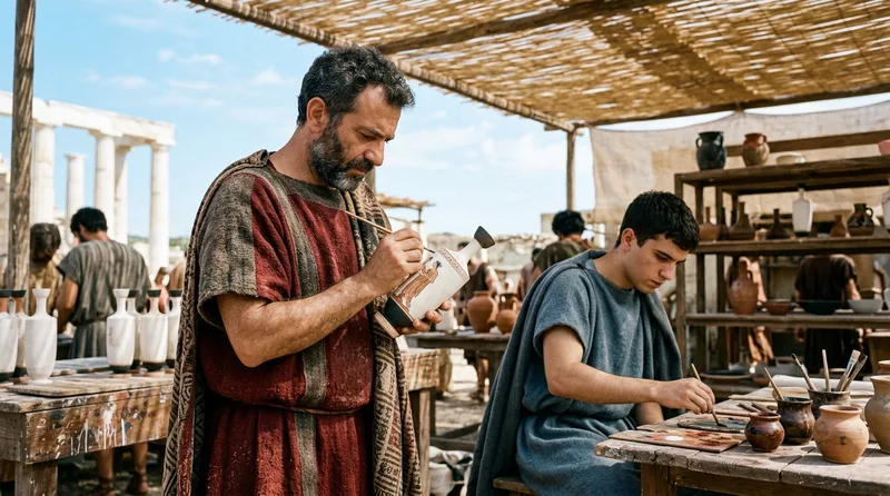 The Achilles Painter: Master of White-Ground Funerary Art - Historical illustration