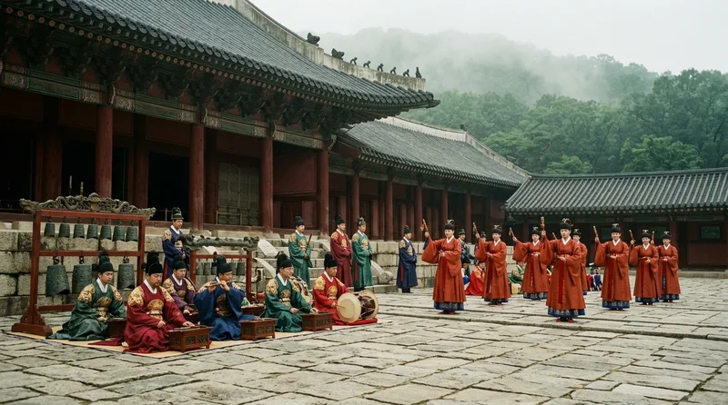 Jongmyo Jeryeak: Sacred Music That Defined Korean Sound - Historical illustration