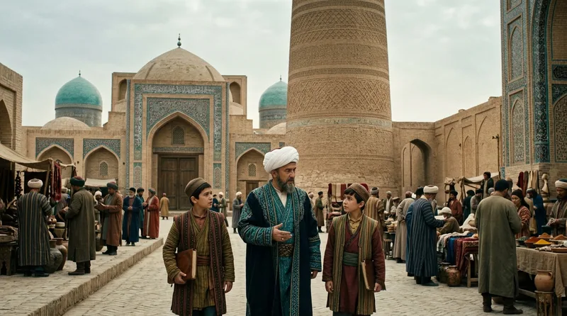 Bukhara: The City Where Islamic Scholarship Met Silk Road Wealth - Historical illustration