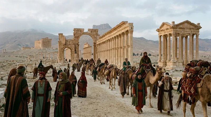 Palmyra: The Desert Caravan City That Challenged Rome - Historical illustration