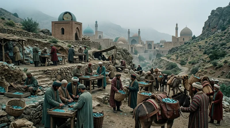 Nishapur: Where Turquoise Mines Funded Astronomical Breakthroughs - Historical illustration