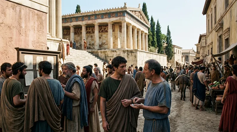 Pericles Paid Jurors and Transformed Democracy From Rich Man’s Hobby to Everyman’s Job - Historical illustration