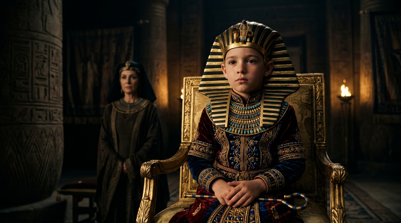 10 Pharaohs Who Ruled Egypt Before Age 25