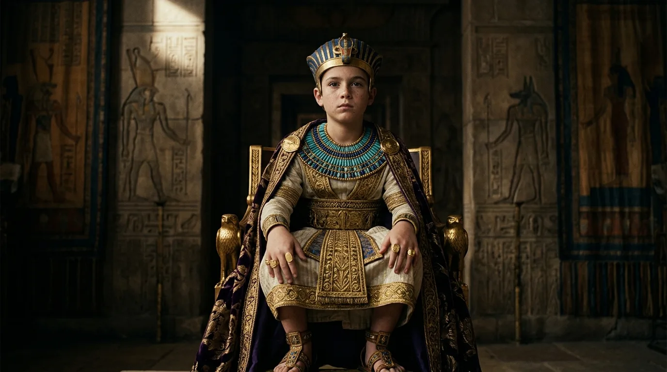 Ptolemy XIII: Cleopatra’s Ten-Year-Old Rival and Husband - Historical illustration