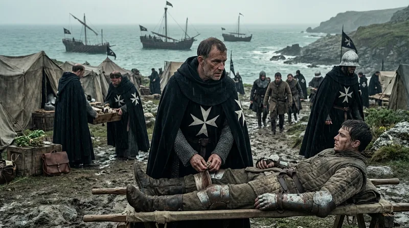 Knights Hospitaller: Medical Mission to Naval Supremacy - Historical illustration