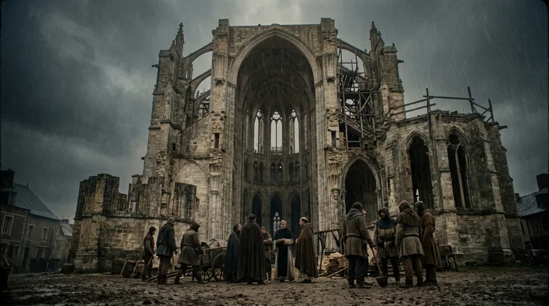 Beauvais Cathedral: The Tallest Choir That Collapsed Twice - Historical illustration