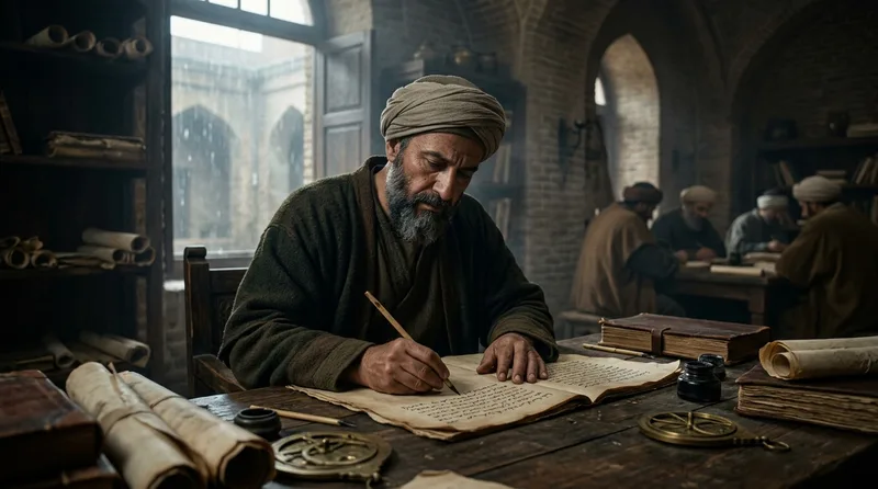 Al-Khwarizmi: The Father of Algebra Who Named Algorithms - Historical illustration