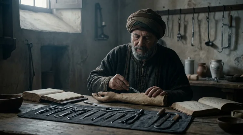 Al-Zahrawi: The Andalusian Surgeon Whose Instruments Are Still Used Today - Historical illustration