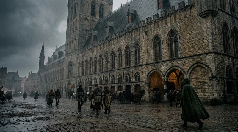 Guild Halls: Fortresses of Power Hidden in Plain Sight - Historical illustration