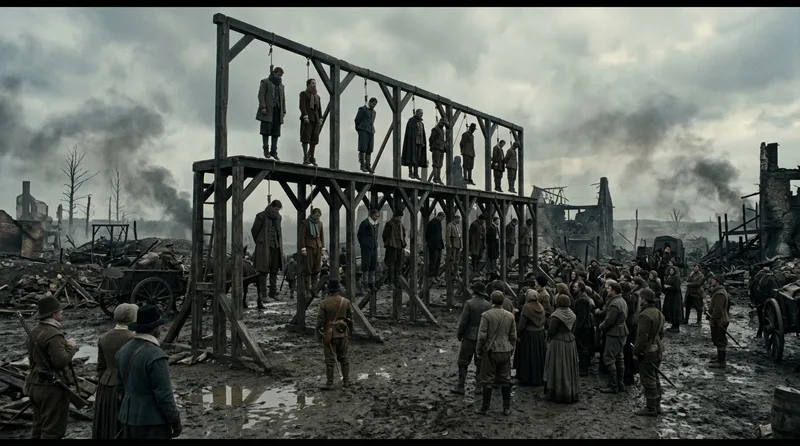 Mass Hangings: Industrial-Scale Execution During the Thirty Years War - Historical illustration