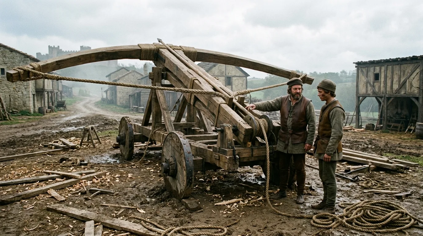 Leonardo’s Giant Crossbow Never Fired a Single Bolt - Historical illustration