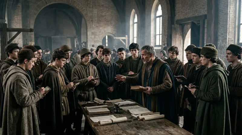 Guarino da Verona Created the Educational System That Trained Three Generations of Humanists - Historical illustration