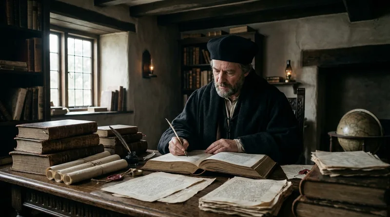 Erasmus Rewrote the New Testament in the Early Sixteenth Century - Historical illustration