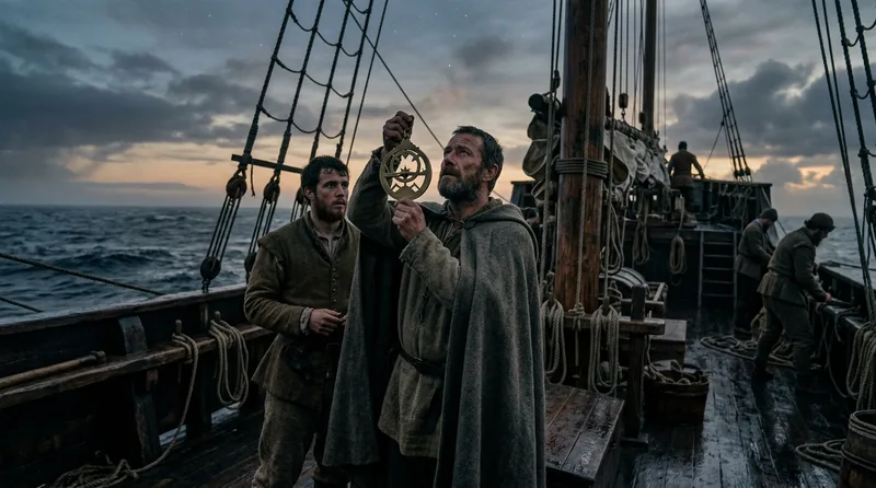 The Mariner’s Astrolabe Brought Stars Within Reach - Historical illustration