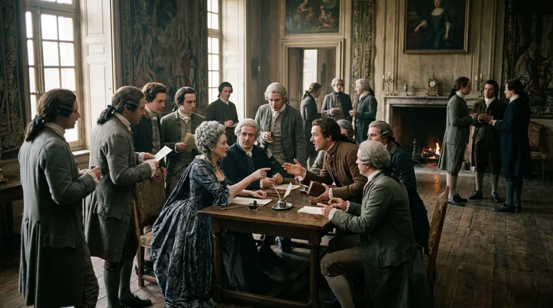 Madame Geoffrin’s Monday and Wednesday Gatherings Launched the Encyclopédie - Historical illustration