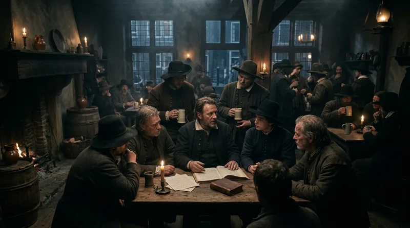 Amsterdam Coffeehouses Preserved Spinoza’s Banned Philosophy - Historical illustration